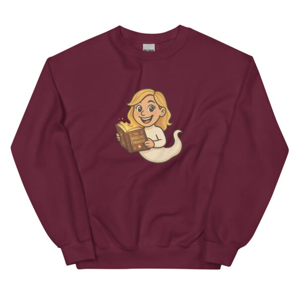 The Darkling Chronicles - Unisex Soft sweater - Spell book logo - Image 5
