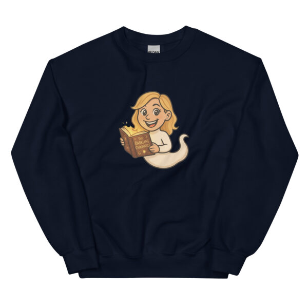 The Darkling Chronicles - Unisex Soft sweater - Spell book logo - Image 3
