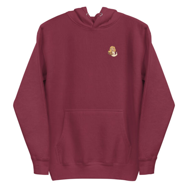 TDC Soft Unisex Hoodie - Small Spell Book Logo - Image 5