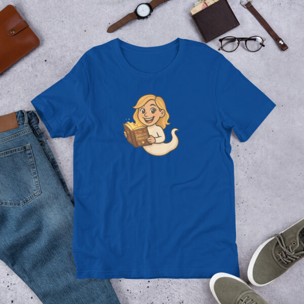 The Darkling Chronicles - Soft summer unisex T-shirt - Spell book logo - Image 5