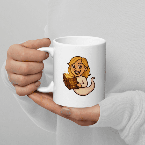 The Darkling Chronicles - Spell Book Logo Mug - Image 2
