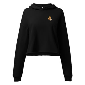 TDC Soft Cropped Hoodie - Spell Book Logo