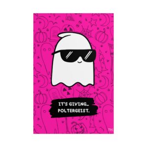 It's giving Poltergeist - Ghost Poster designed by Becky
