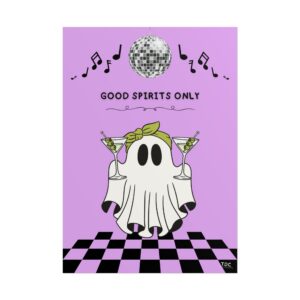 Good spirits only - Ghost Poster designed by Becky