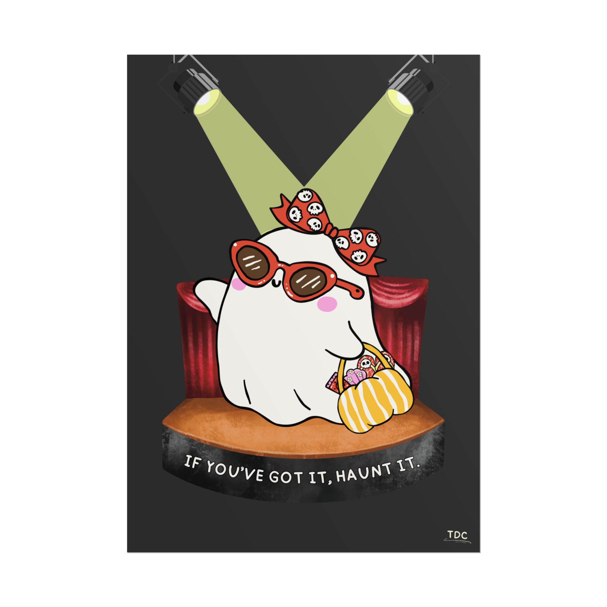 If you've got it, haunt it - Ghost Poster designed by Becky - Image 2